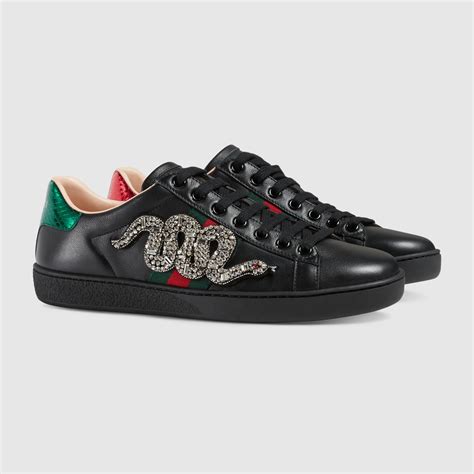 gucci new ace embroidered low-top sneaker|Gucci ace platform sneakers.